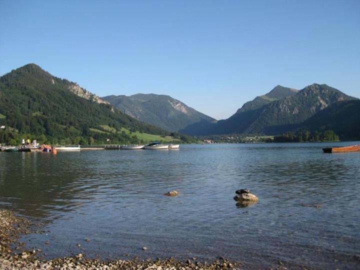 Apartment Seeglueck Am Schliersee - Modern, Zentral, Perfekt Fuer Familien エクステリア 写真